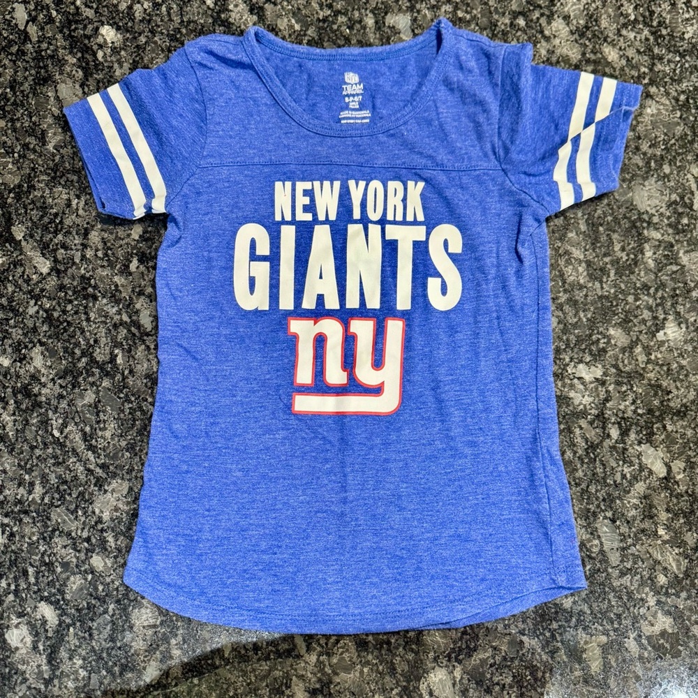 NFL New York Giants Kids Blue Tee